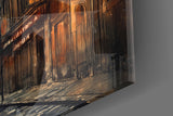 Galata Street Glass Wall Art || Designer Collection