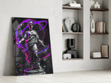 Neon Venus Glass Wall Art || Designer Collection