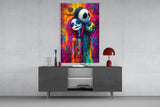 Colorful Nightmare Glass Wall Art || Designer Collection