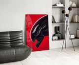 Alien: Red Menace Glass Wall Art || Designer Collection