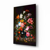 Classical Still Life Glass Wall Art || Designer Collection