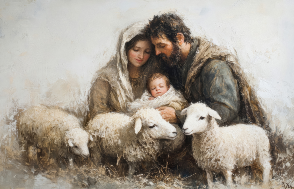 Holy Presence Glass Wall Art || Designer Collection