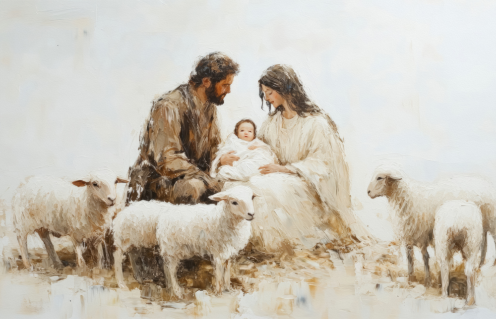 Respect of the Shepherds Glass Wall Art || Designer Collection