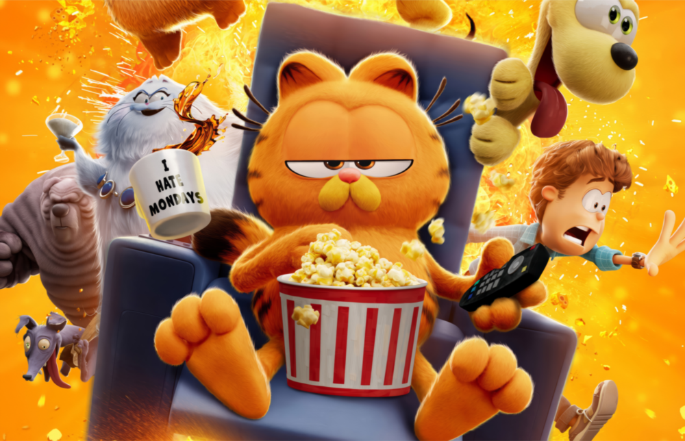 Garfield: Lazy Day Glass Wall Art || Designer Collection