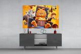Garfield: Lazy Day Glass Wall Art || Designer Collection