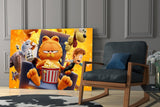 Garfield: Lazy Day Glass Wall Art || Designer Collection