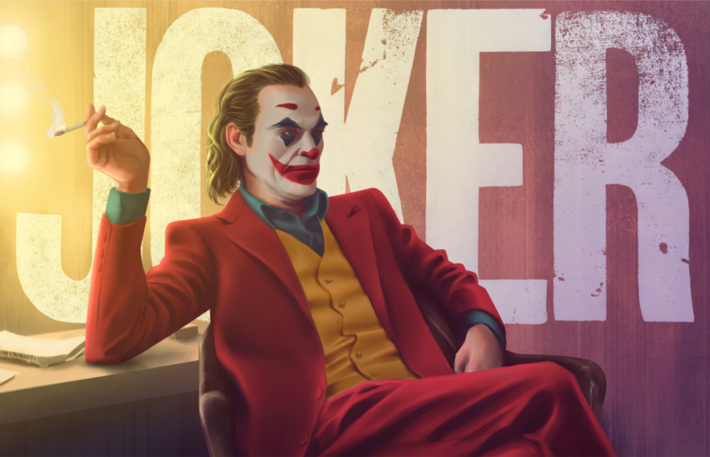 Arte della parete di vetro Burlone