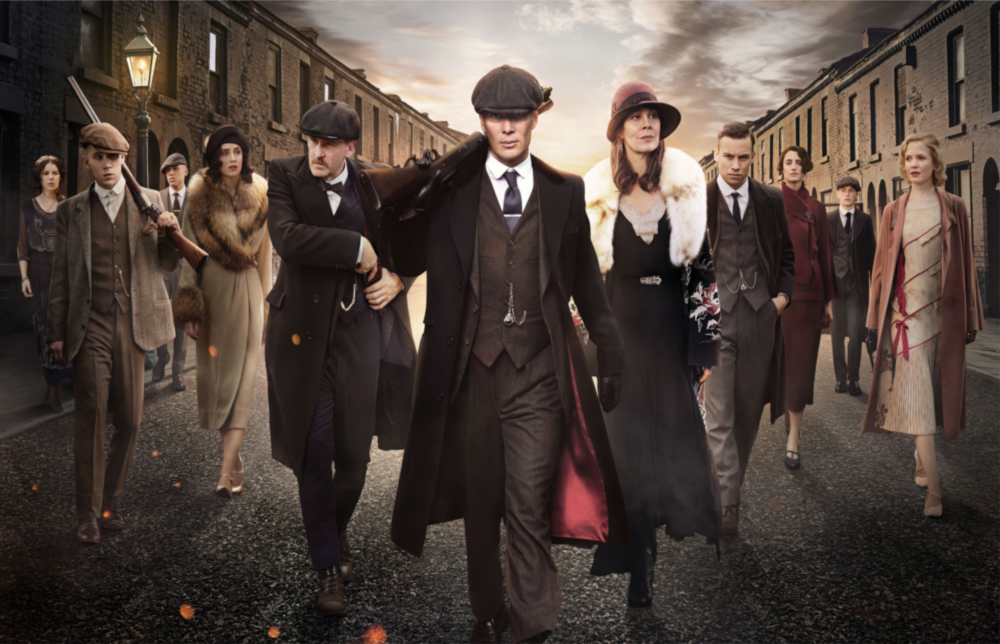 Arte della parete di vetro Peaky Blinders-Thomas Shelby