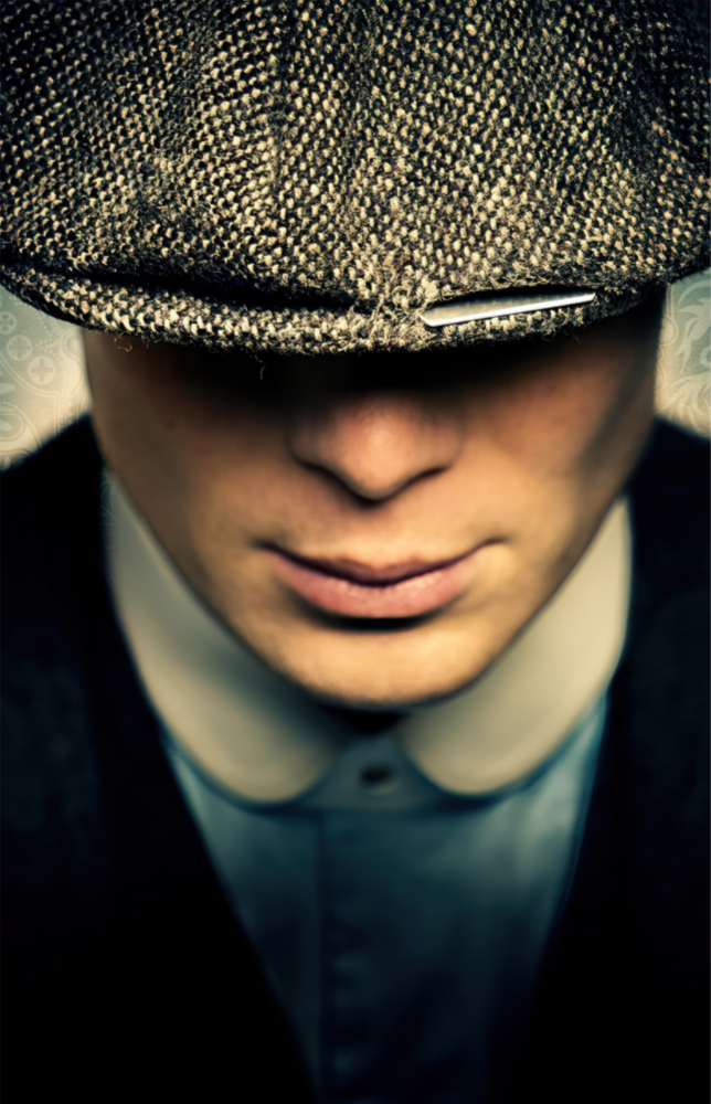 Arte della parete di vetro Peaky Blinders-Thomas Shelby