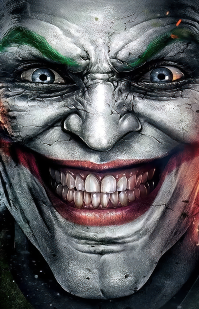 Arte della parete di vetro Burlone