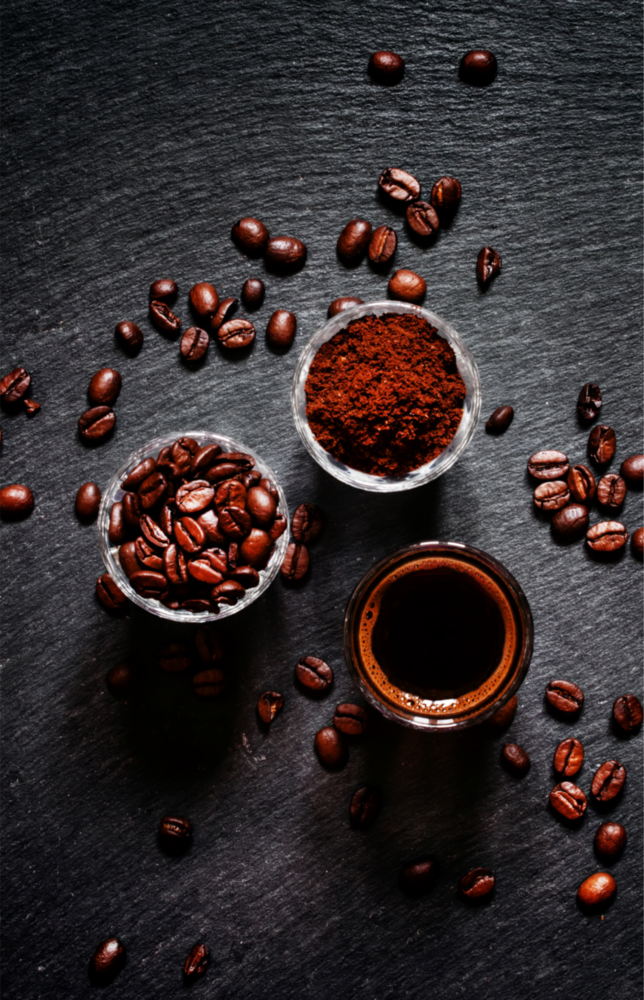 Arte della parete di vetro Caffè