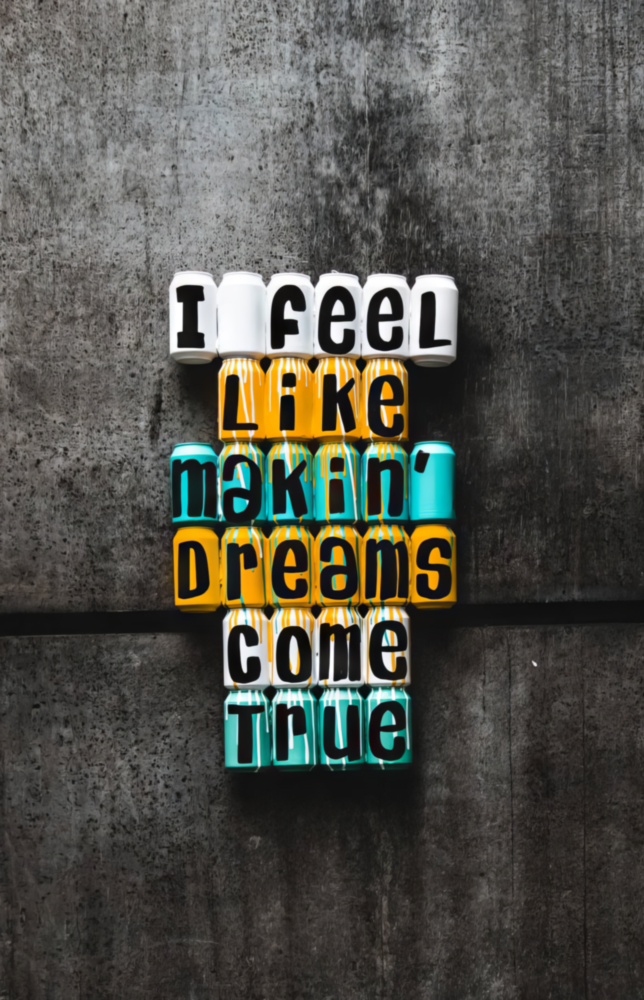 Arte della parete di vetro Sogni