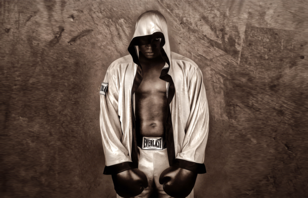 Muhammad Ali Glass Wall Art