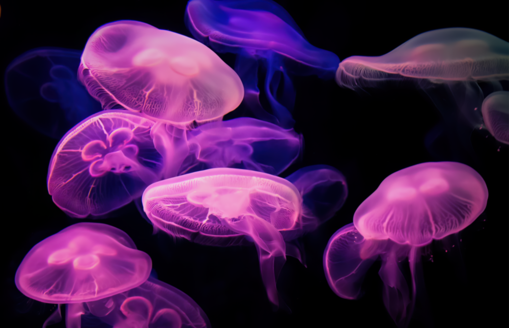 Arte della parete di vetro Medusa