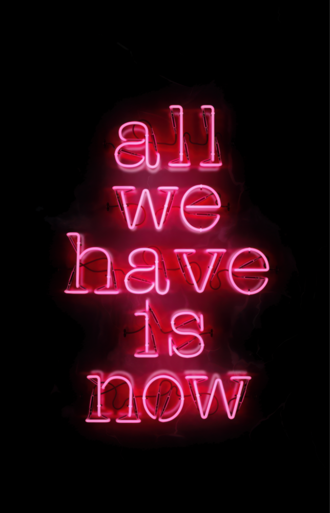 Arte della parete di vetro Ora