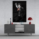 Arte de pared de vidrio "Joker"