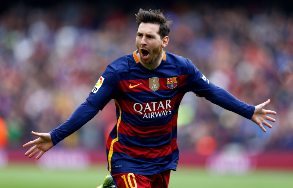 Arte della parete di vetro Messi