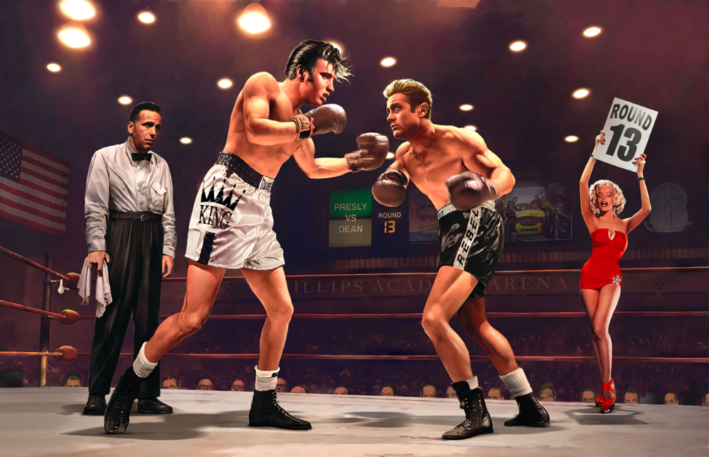 Elvis Humphrey Box Glass Wall Art