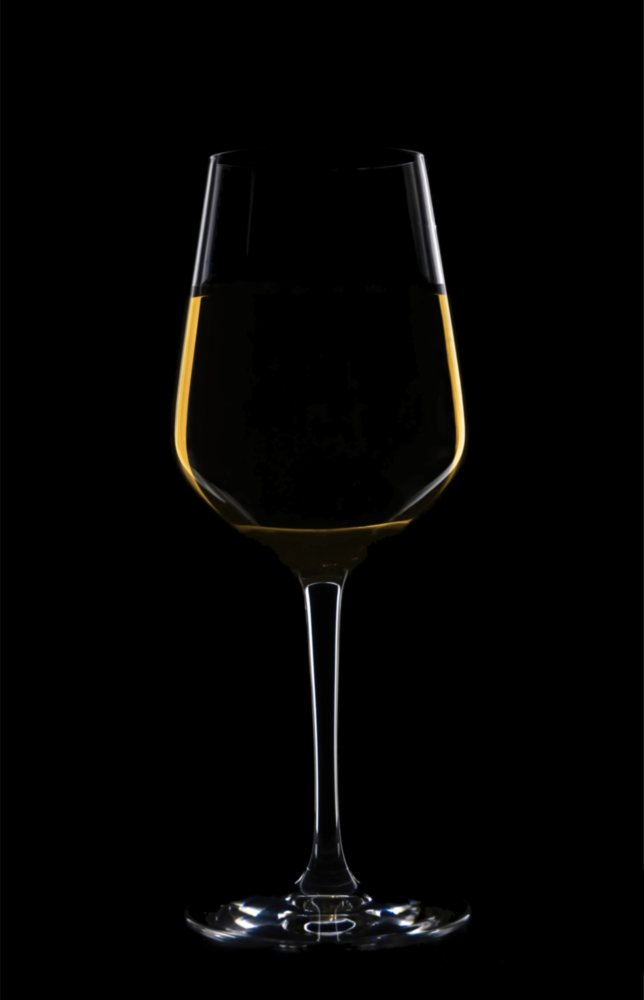 Arte della parete di vetro Vino bianco