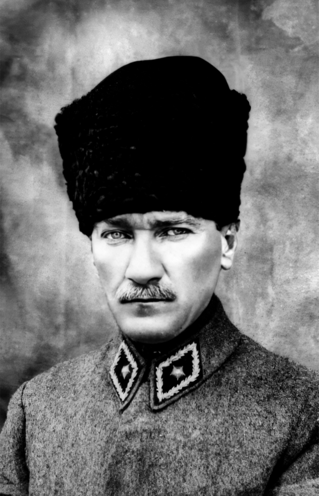 Ataturk  Glass Wall Art