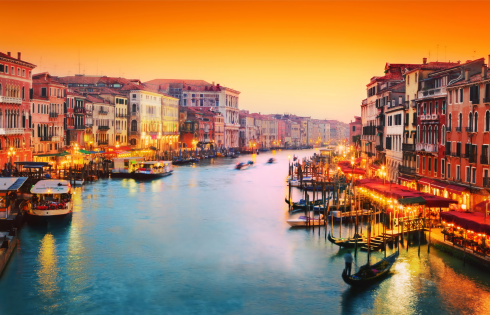 Venice Glass Wall Art