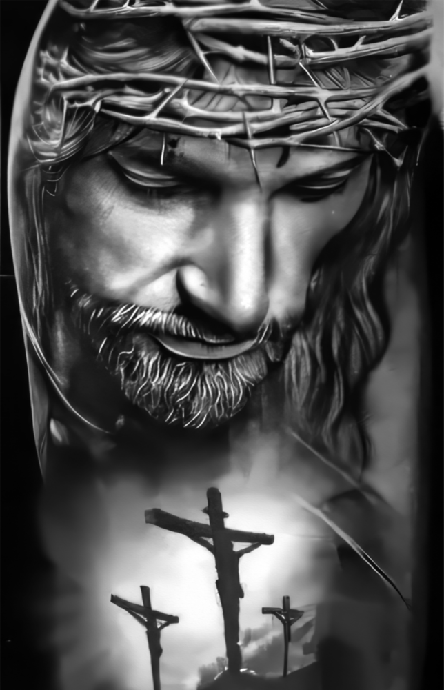 Jesus Glass Wall Art