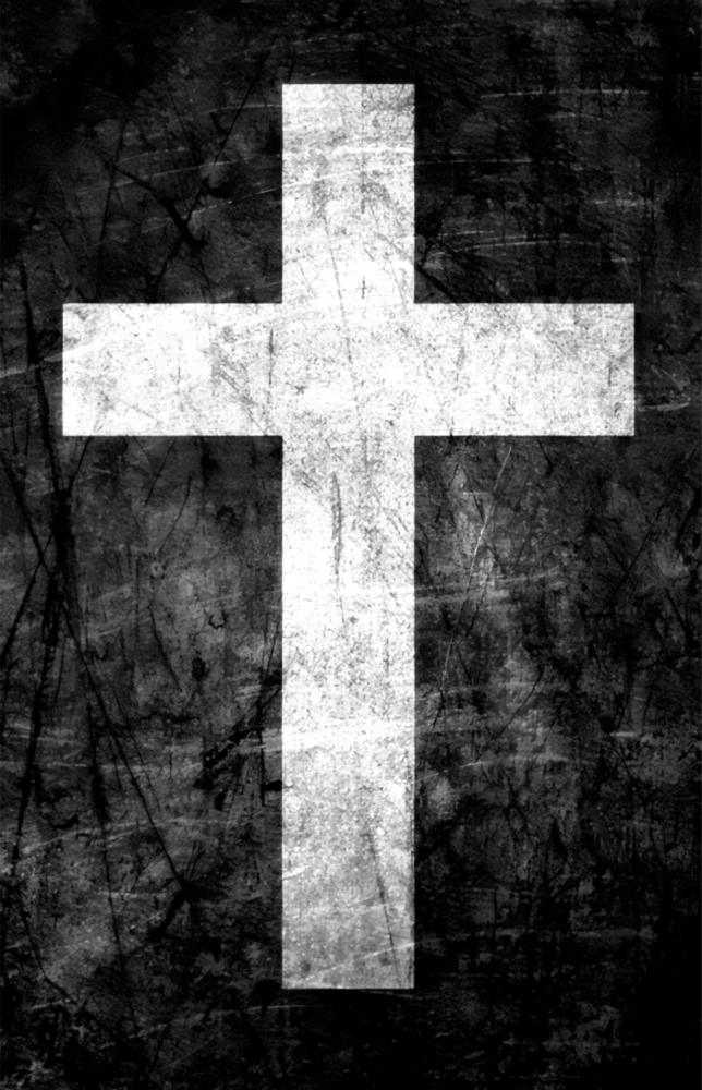 Cross Glass Wall Art