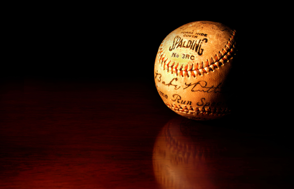 Baseball Glass Wall Art