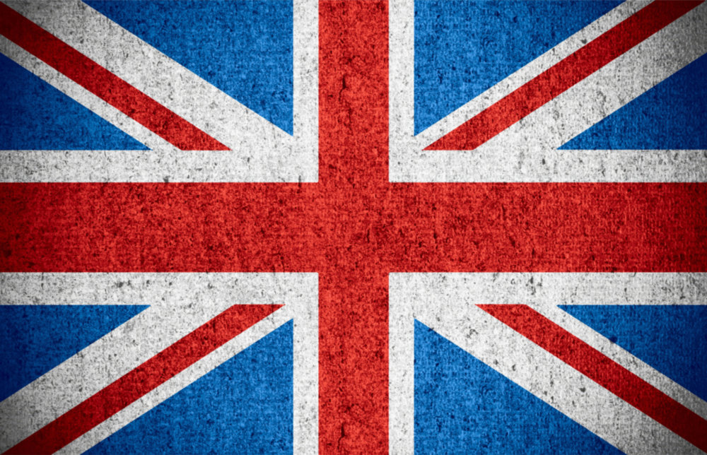 Flag of the United Kingdom Glass Wall Art