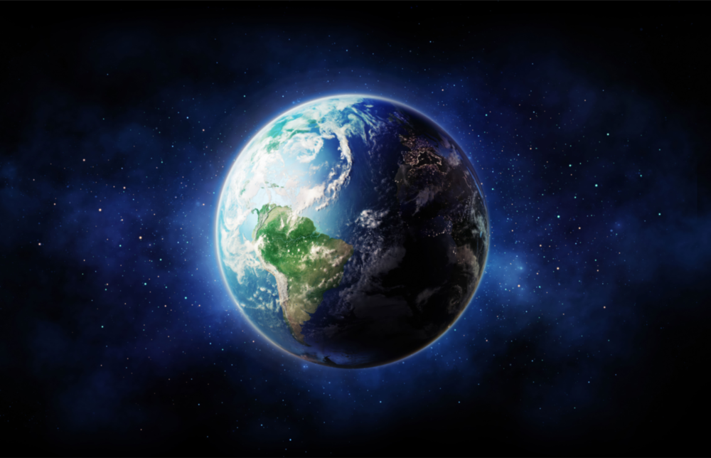 Earth Glass Wall Art