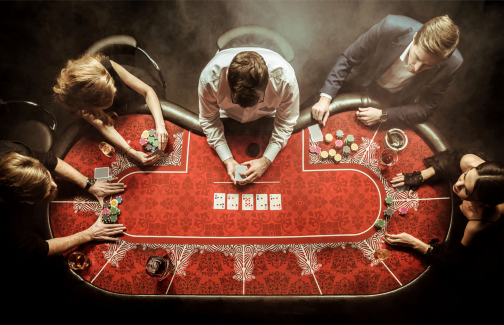 Gambling Glass Wall Art