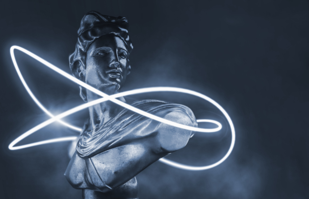 Abstract Art Glass Wall Art