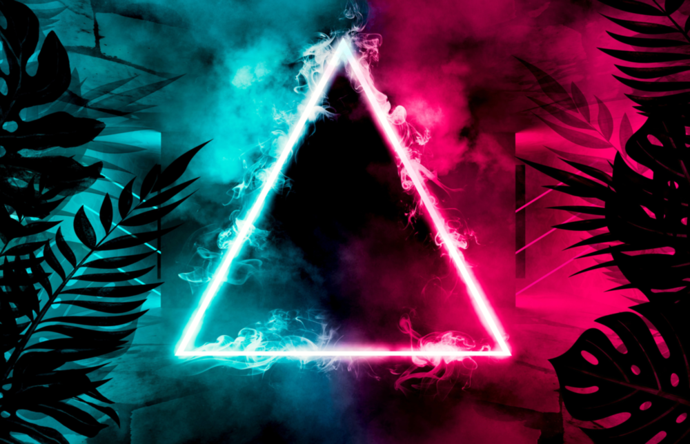 Abstract Art Glass Wall Art