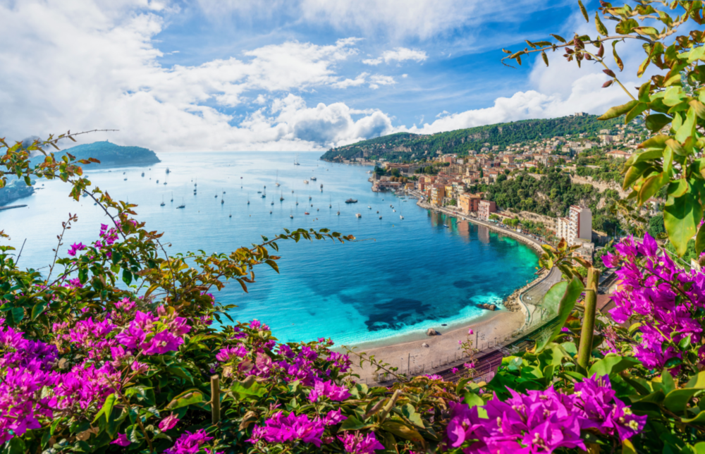 Nice France Glass Wall Art