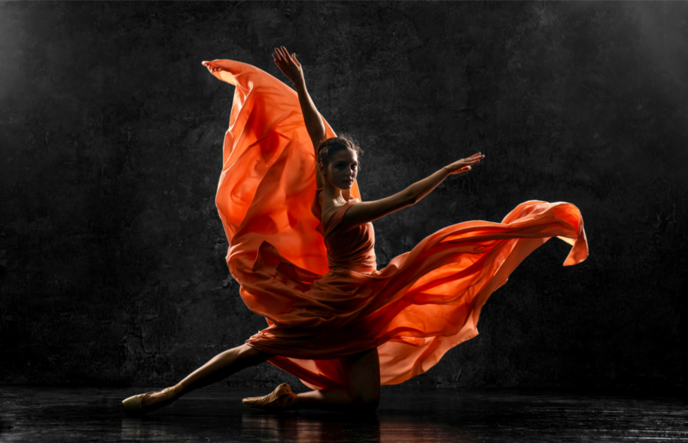 Ballet Glass Wall Art