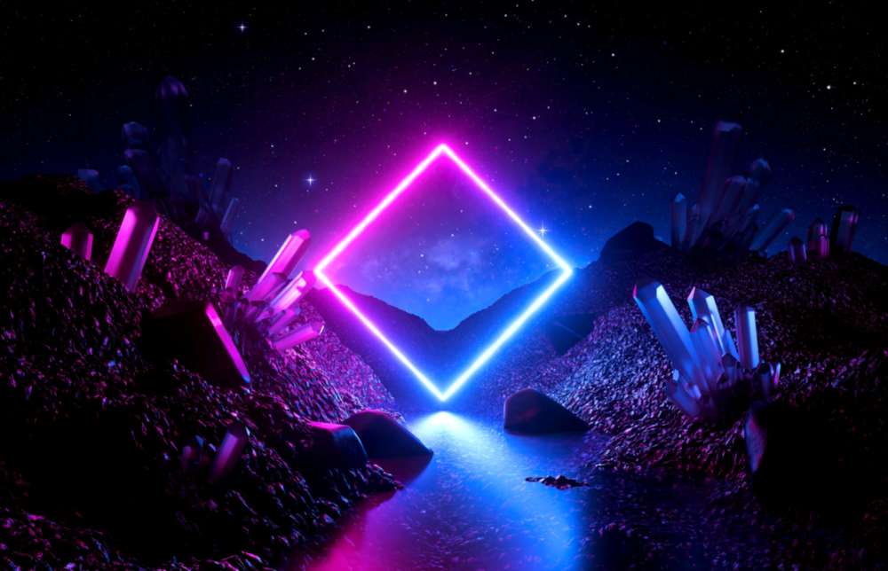 Abstract Art Glass Wall Art