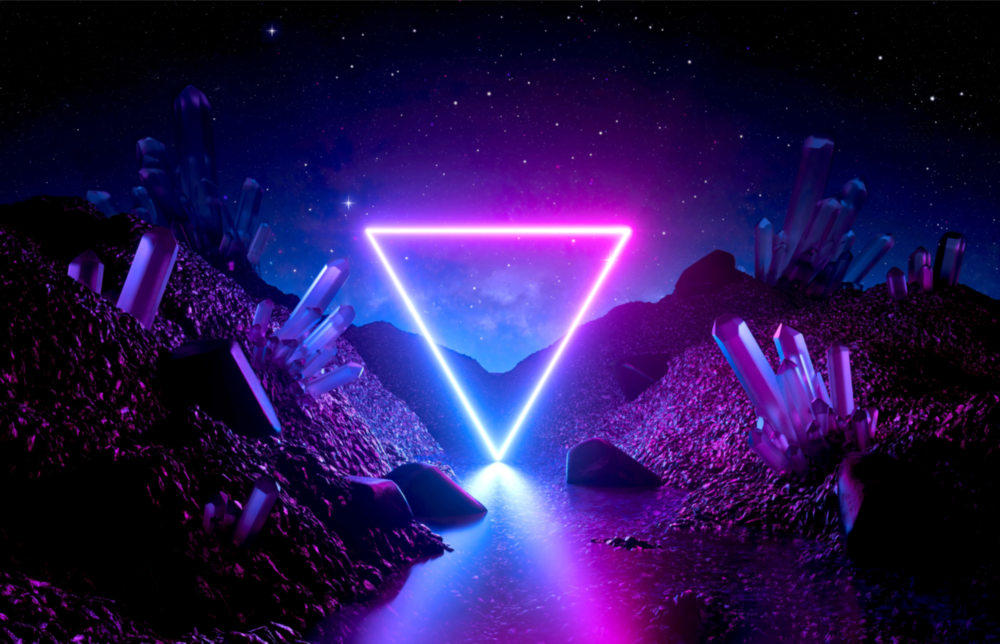 Abstract Art Glass Wall Art