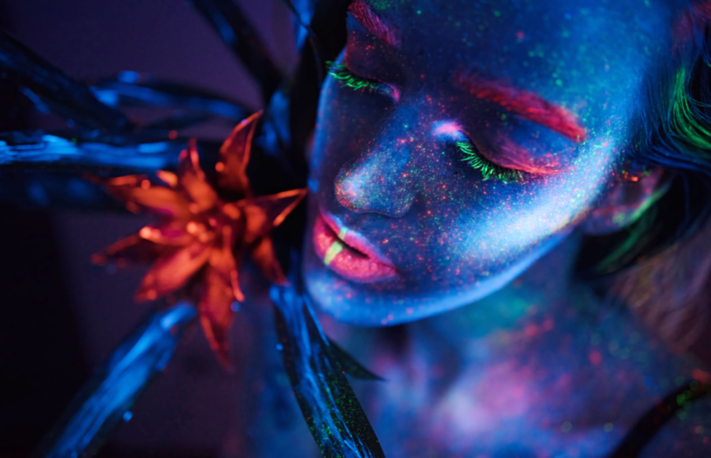 Woman Glass Wall Art