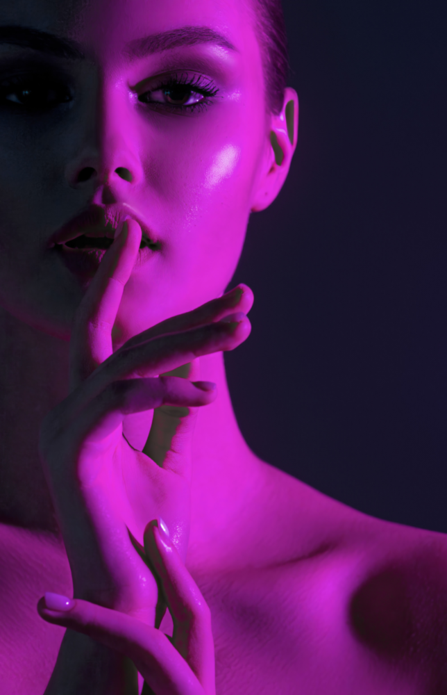 Woman Glass Wall Art