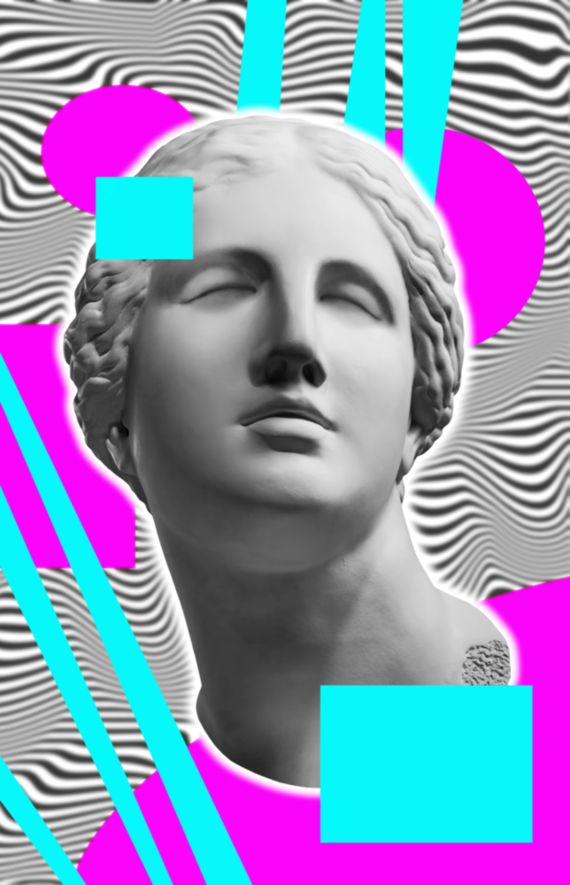 Abstract Art Glass Wall Art