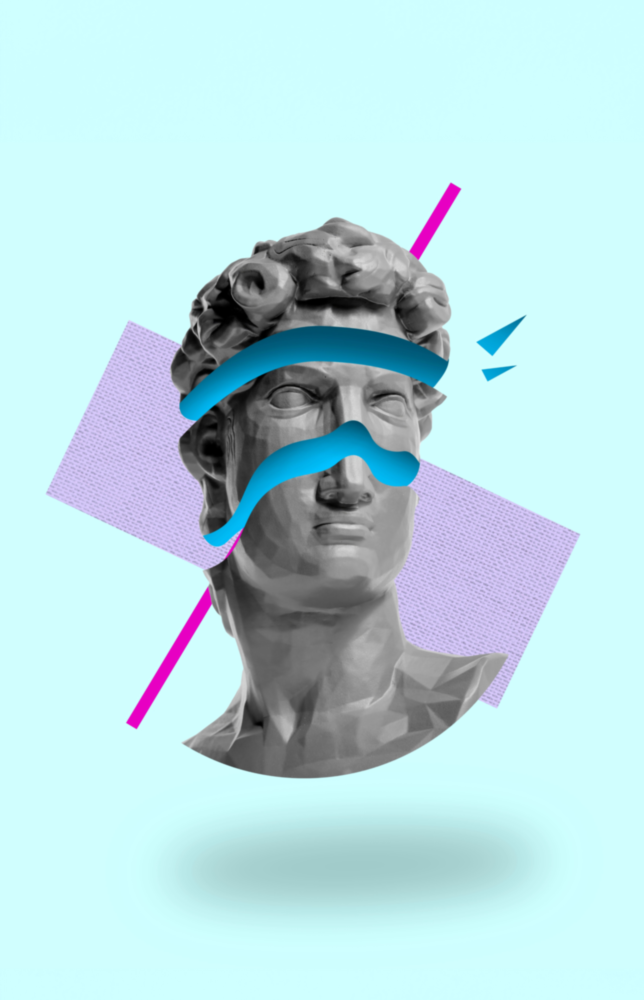 Abstract Art Glass Wall Art