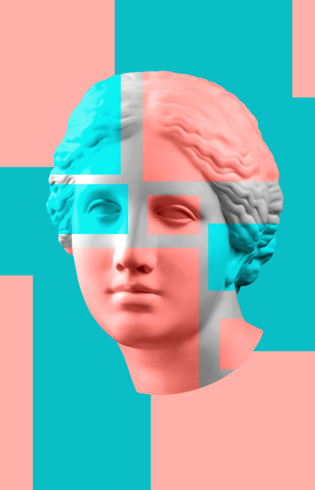 Abstract Art Glass Wall Art