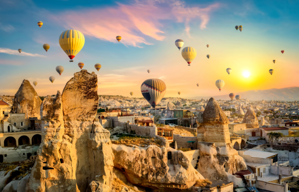 Cappadocia Glass Wall Art