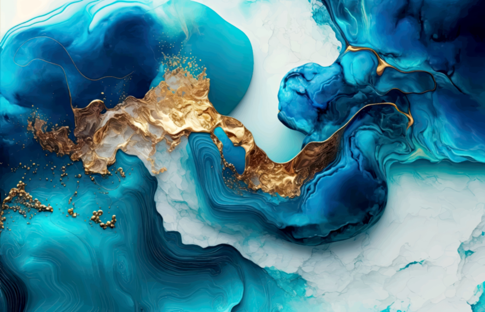 Abstract Art Glass Wall Art