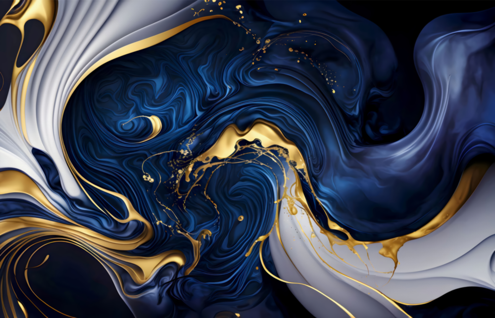 Abstract Art Glass Wall Art