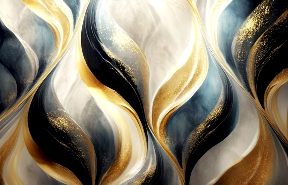 Abstract Art Glass Wall Art