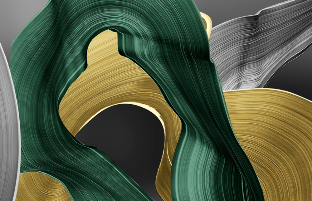 Abstract Art Glass Wall Art