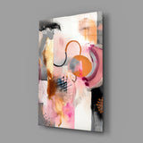 Elegant Abstract Glass Wall Art