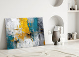 Elevate Your Space with Bold Abstract Glass Wall Art