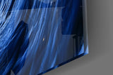 Whirlpool Ocean Swirl Glass Wall Art